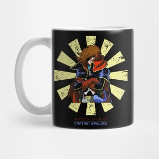 Captain Harlock Retro Japanese Mug